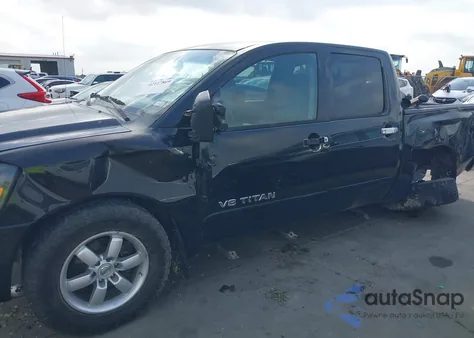 2006 Nissan Titan Se из США, поврежденный, VIN 1N6BA07A66N550347